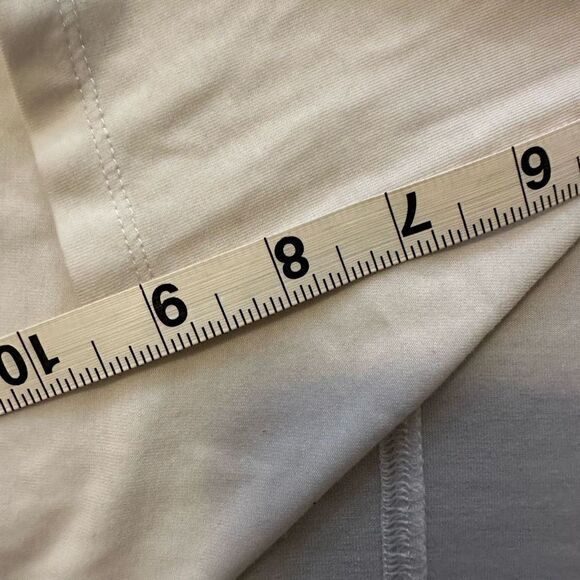 Athleta white tank along side slit xs - Picture 8 of 9